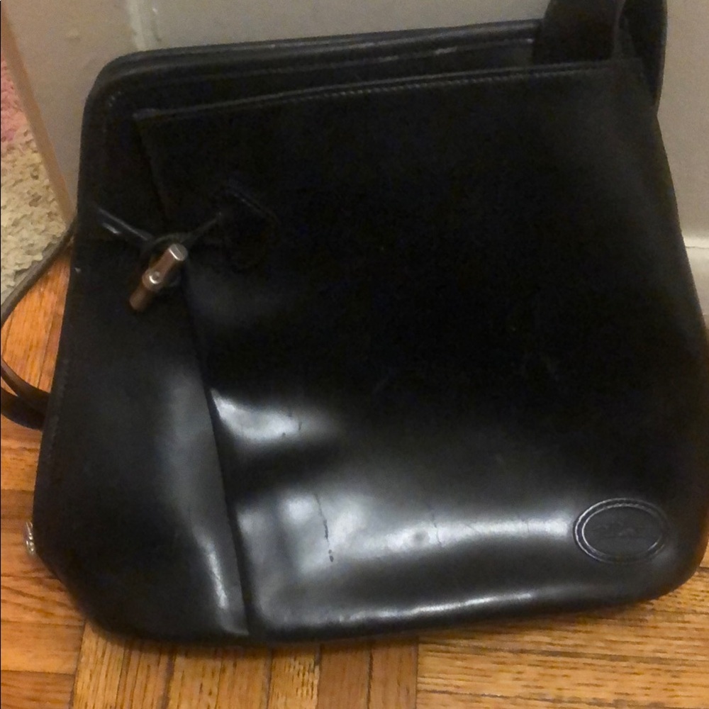 Longchamp Leather Shoulder Bag
